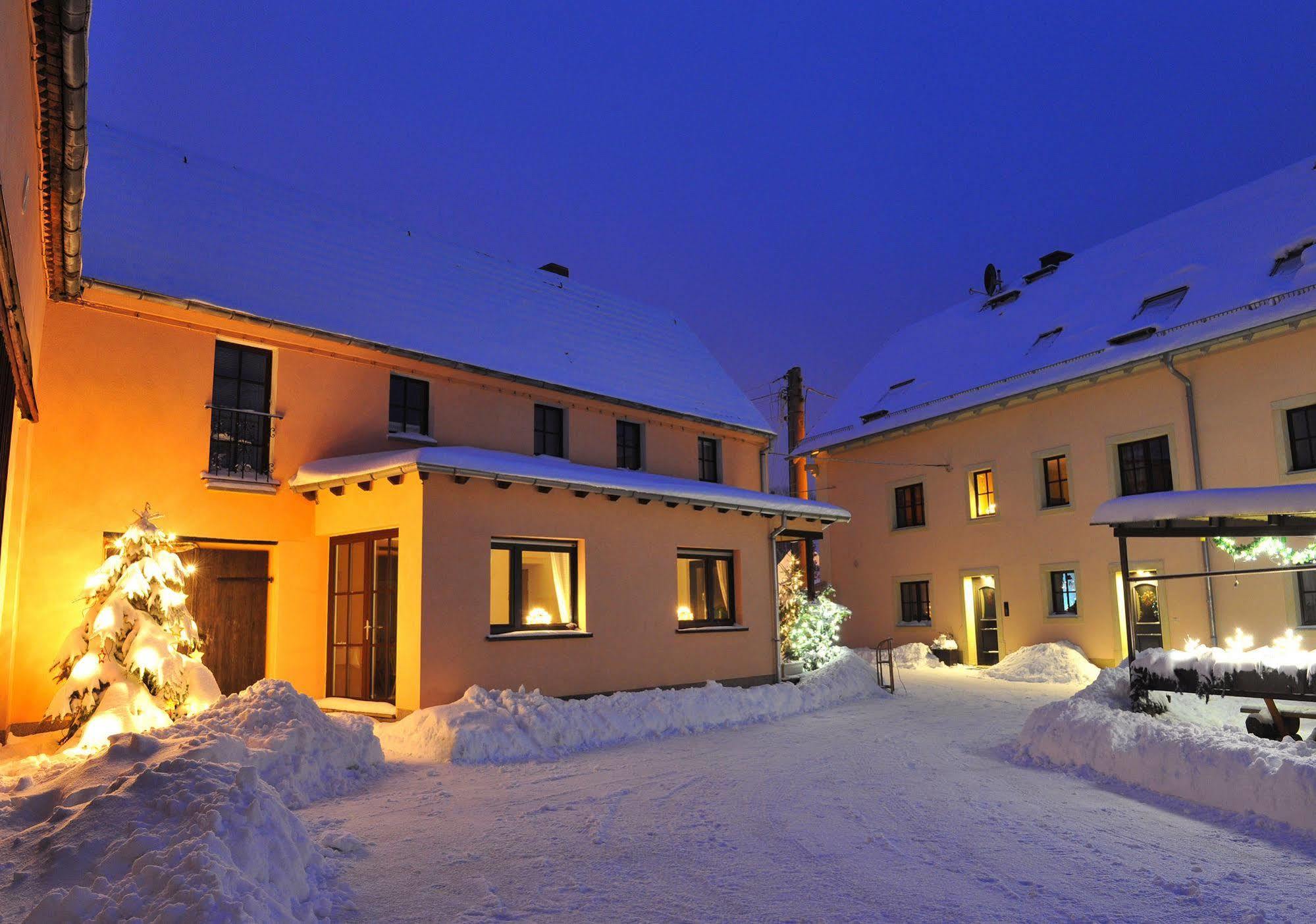 Hotel "Pension Marlis" Garni Reichenberg  エクステリア 写真